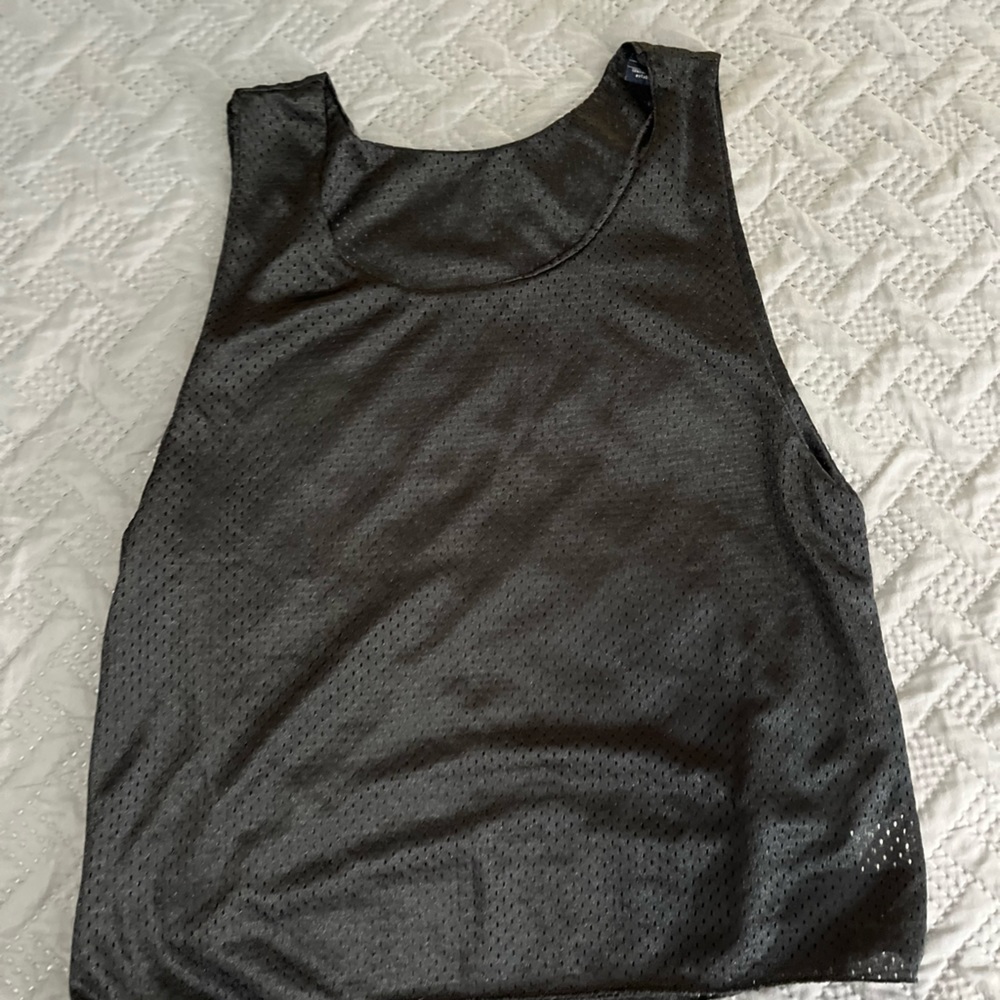 Mesh lacrosse tank top. Black XL